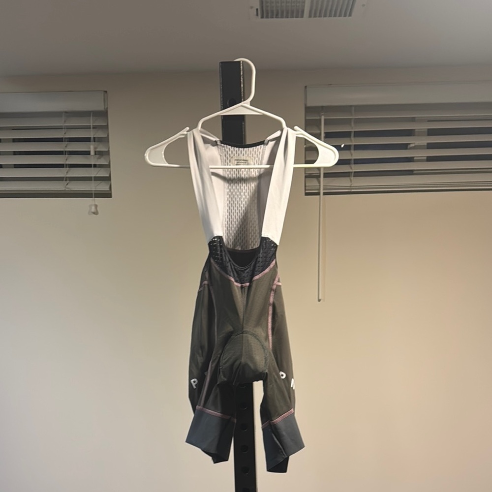Stylish Women's PAS olive green cycling bibs